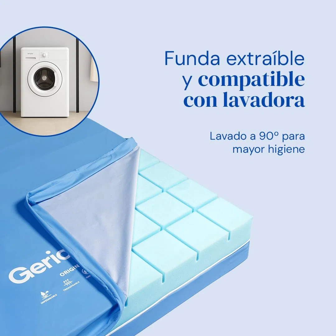 Geriafy Colchón para Cama articulada Origin HR Impermeable 80x190 cm