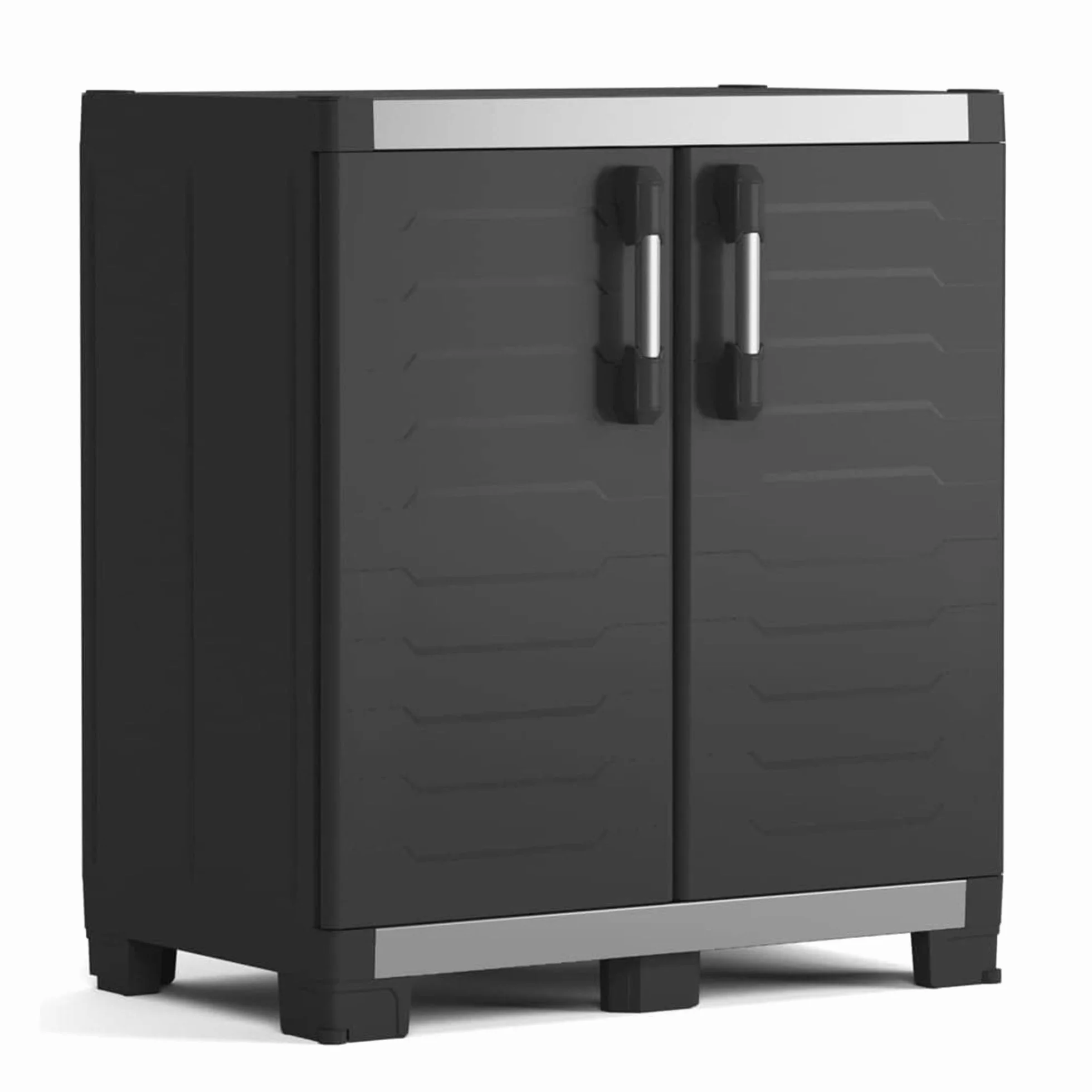 Keter 241544 Armario, Negro, XL Bajo